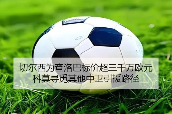 切尔西为查洛巴标价超三千万欧元 科莫寻觅其他中卫引援路径